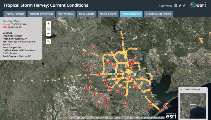 harvey storm conditions