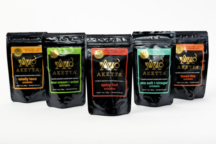 aketta crickets from aspire food group